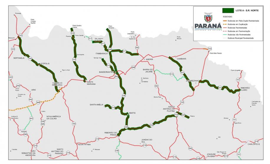 Governo prepara investimento em 922 km de rodovias de três regiões do Paraná - Foto: DER