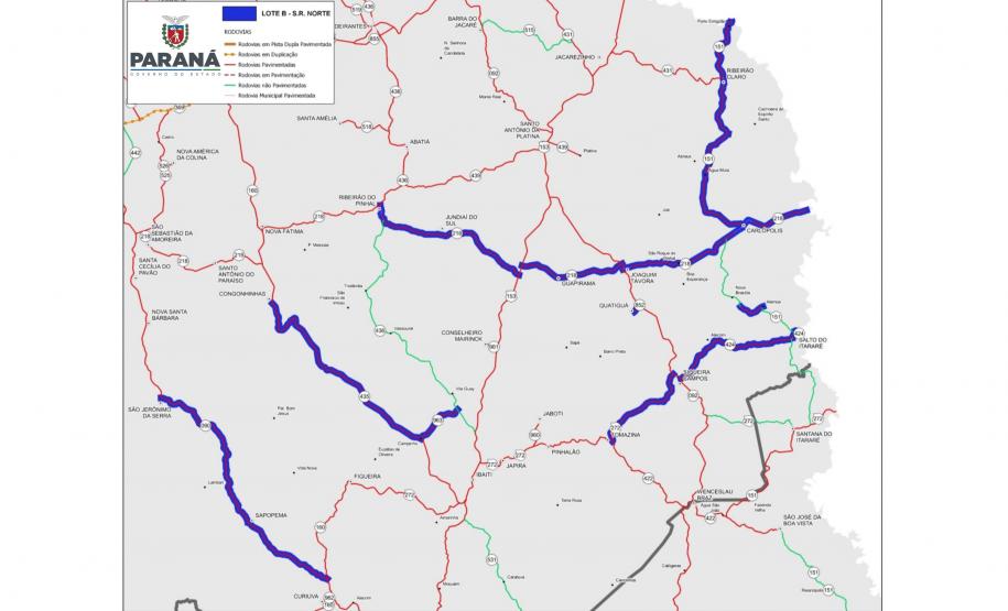 DER divulga nova etapa de licitação para obras no Norte Pioneiro - Foto: José Fernando Ogura/AEN
