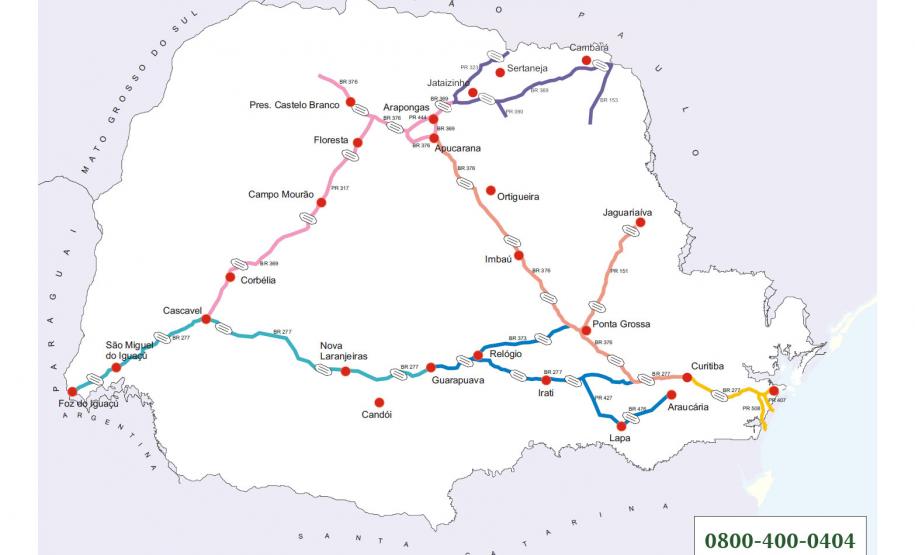 Guinchos do DER/PR começam a operar em 342,47 km de rodovias do Norte e Norte Pioneiro Foto: DER