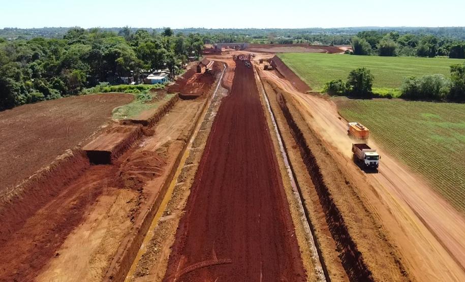 Com estrutura finalizada, Ponte da Integração Brasil-Paraguai atinge 96,6% de conclusão - Foto: DER
