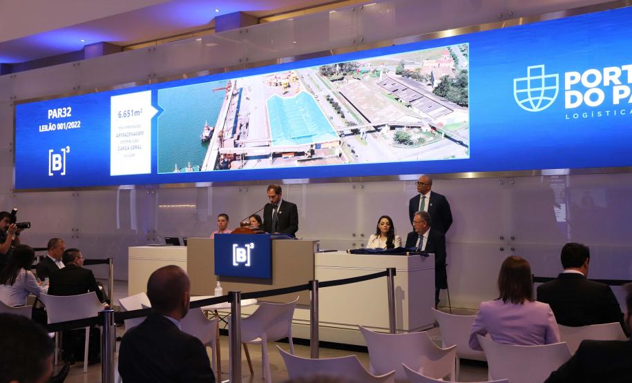 Com duas áreas portuárias prestes a serem leiloadas, Paraná prevê R$ 1,2 bilhão em novos investimentos Foto: Najia Furlan/Portos do Paraná