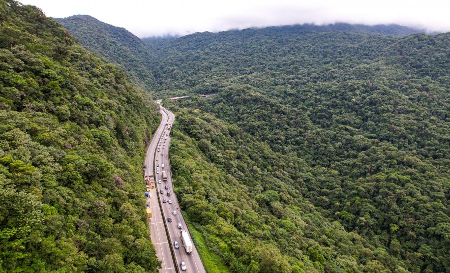 Restrição de veículos pesados na BR-277 será mantida em fevereiro, inclusive no Carnaval Foto: Rodrigo Félix Leal/SEIL