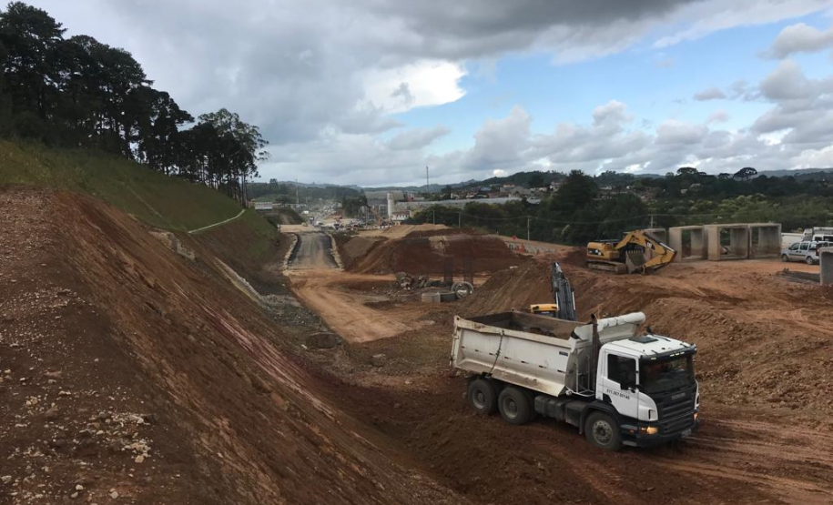 Com investimento de R$ 90 mi, duplicação da Rodovia dos Minérios atinge 50% de conclusão - Foto: DER