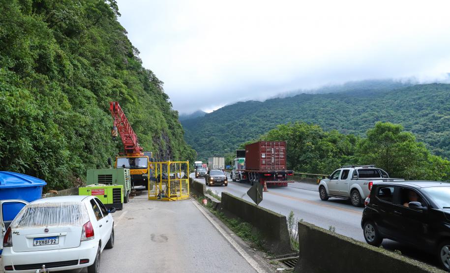 Últimos três dias: BR-277 terá restrição de tráfego pesado neste final de semana Foto: Rodrigo Félix Leal / SEIL