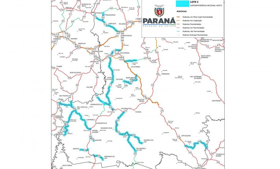 Conservação de estradas - Foto: DER