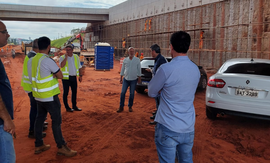 A todo vapor: duplicação do Trevo Gauchão conta 52 máquinas e 150 profissionais todos os dias Foto: DER