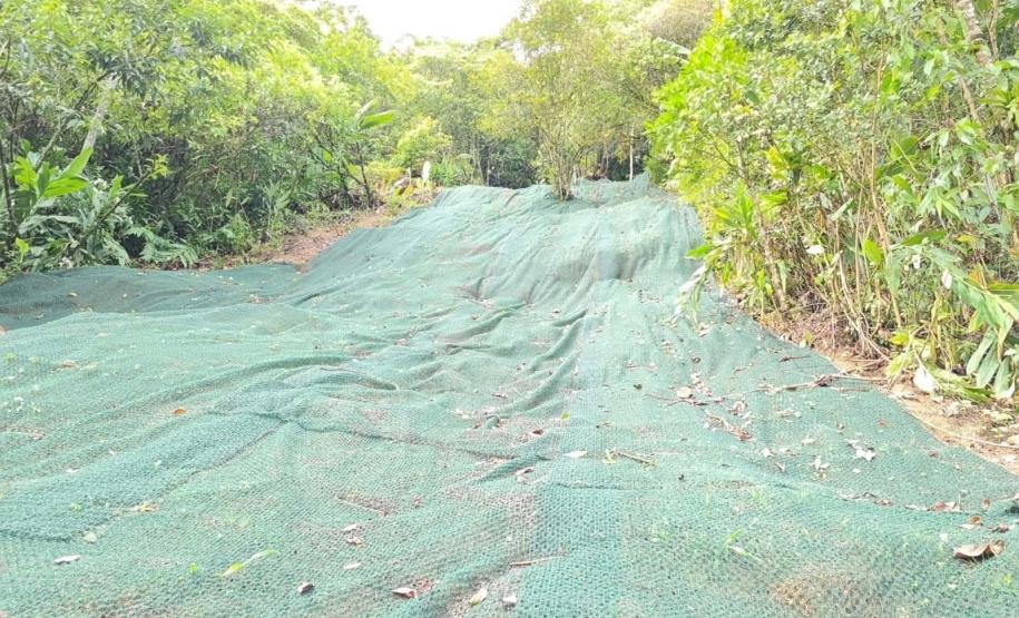 DER/PR chega à fase final das obras no km 41 da BR-277, no Litoral Foto: DER