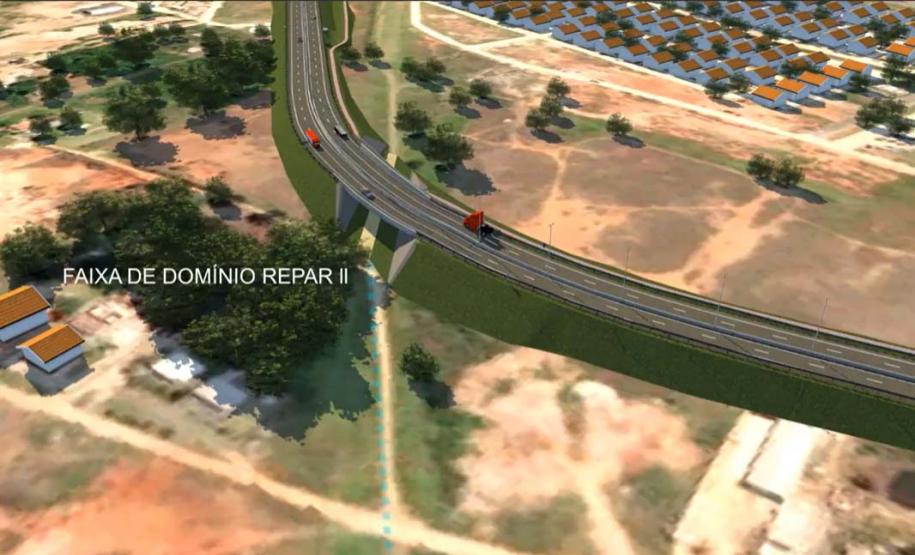 Governador anuncia pacote de obras de infraestrutura de R$ 3,4 bilhões. Na foto, projeto do corredor Metropolitano de Curitiba. Foto: Reprodução do projeto