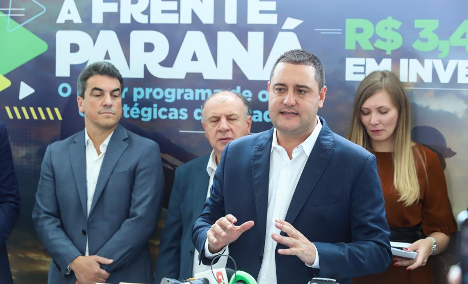 Governador anuncia pacote de obras de infraestrutura de R$ 3,4 bilhões. Na foto, projeto do corredor Metropolitano de Curitiba. Foto: Rodrigo Félix Leal / SEIL