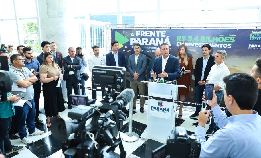 Governador anuncia pacote de obras de infraestrutura de R$ 3,4 bilhões. Na foto, projeto do corredor Metropolitano de Curitiba. Foto: Rodrigo Félix Leal / SEIL