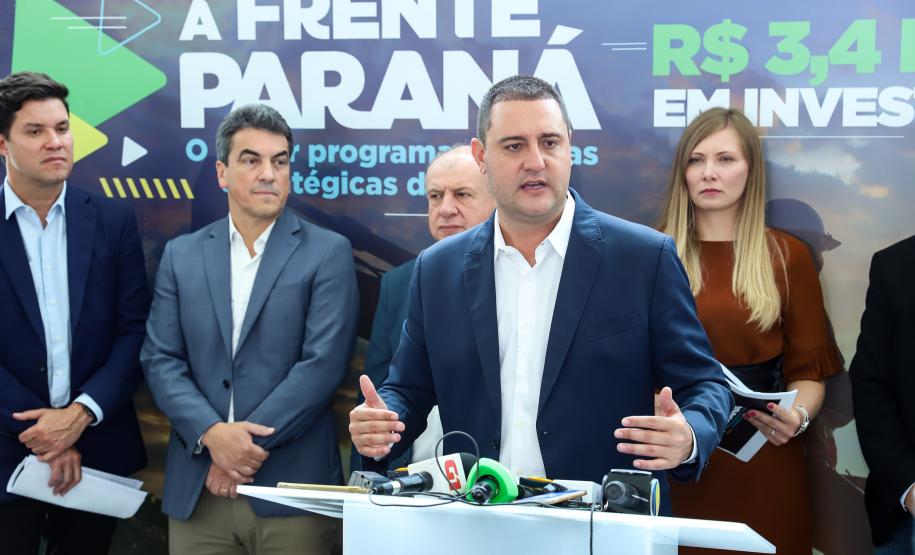 Governador anuncia pacote de obras de infraestrutura de R$ 3,4 bilhões. Na foto, projeto do corredor Metropolitano de Curitiba. Foto: Rodrigo Félix Leal / SEIL