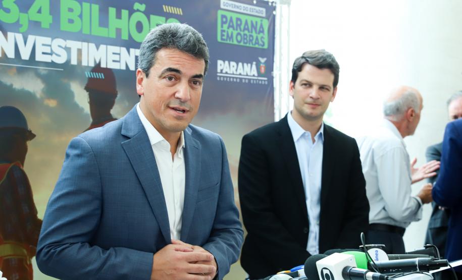 Governador anuncia pacote de obras de infraestrutura de R$ 3,4 bilhões. Na foto, projeto do corredor Metropolitano de Curitiba. Foto: Rodrigo Félix Leal / SEIL