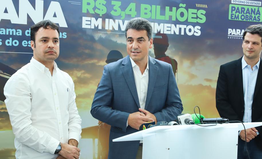 Governador anuncia pacote de obras de infraestrutura de R$ 3,4 bilhões. Na foto, projeto do corredor Metropolitano de Curitiba. Foto: Rodrigo Félix Leal / SEIL