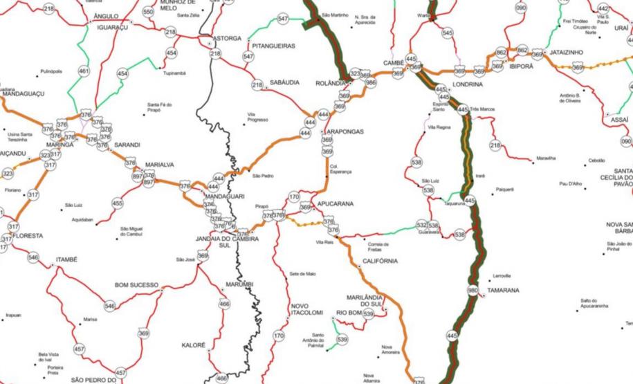 DER/PR assina contrato de R$ 40,5 milhões para conservação de rodovias no Norte e Vale do Ivaí Foto: DERDER/PR assina contrato de R$ 40,5 milhões para conservação de rodovias no Norte e Vale do Ivaí Foto: DER