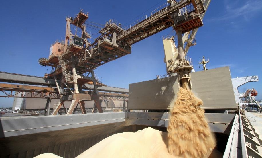 Novo Moegão do Porto de Paranaguá fará Paraná dar salto logístico sustentável. Foto: Rodrigo Félix Leal / SEIL