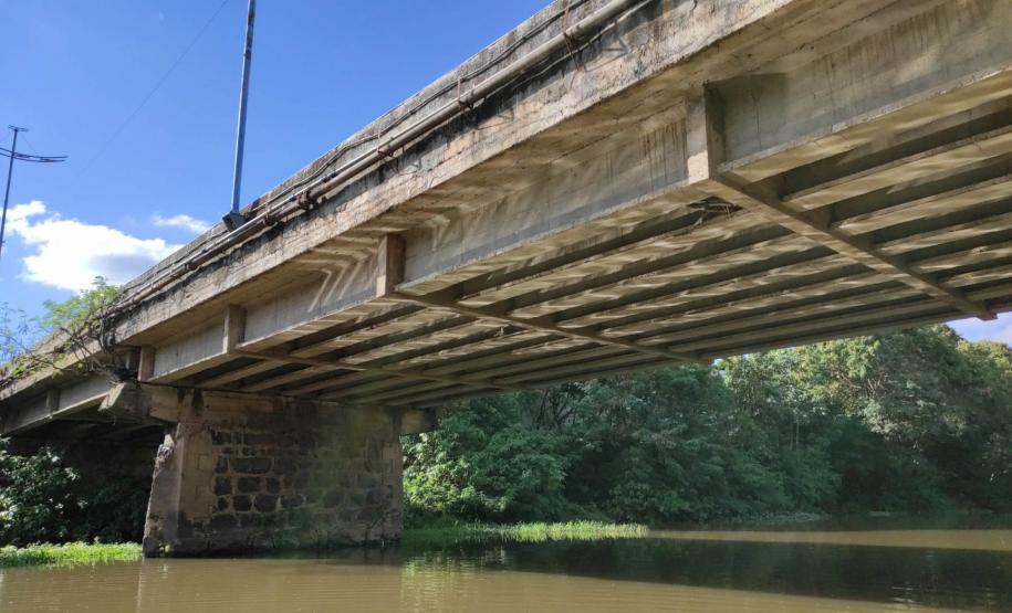 Ponte Rio das Cinzas PRC-272 em Tomazina Foto: DER