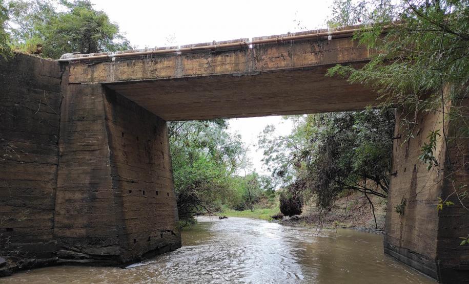 Ponte Rio Engano II PR-436 em Ibaiti C