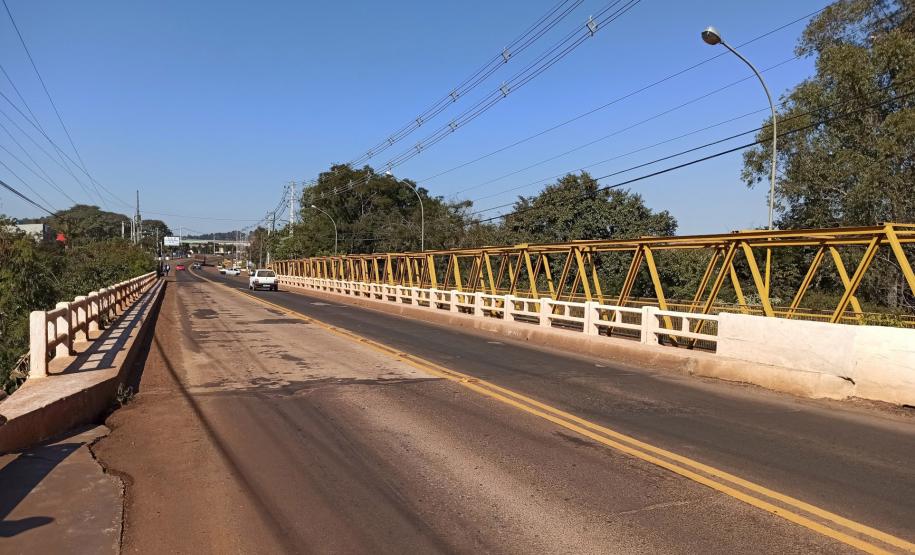 Governo vai investir R$ 9,3 milhões em reformas de pontes no Sudoeste do Paraná - Ponte Rio Lontra PR-281 em Salto do Lontra Foto: DER