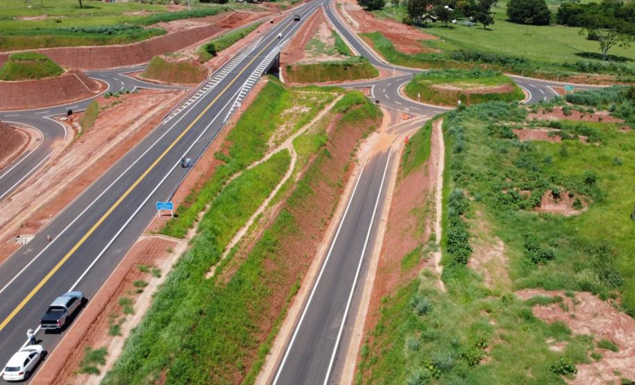 Estrada da Boiadeira atinge 99,8% de conclusão Foto: DER