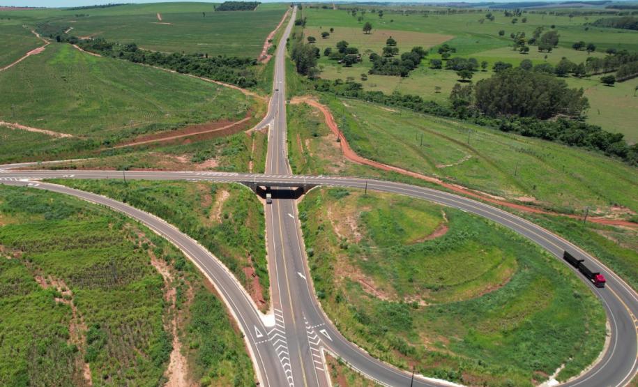Estrada da Boiadeira atinge 99,8% de conclusão Foto: DER