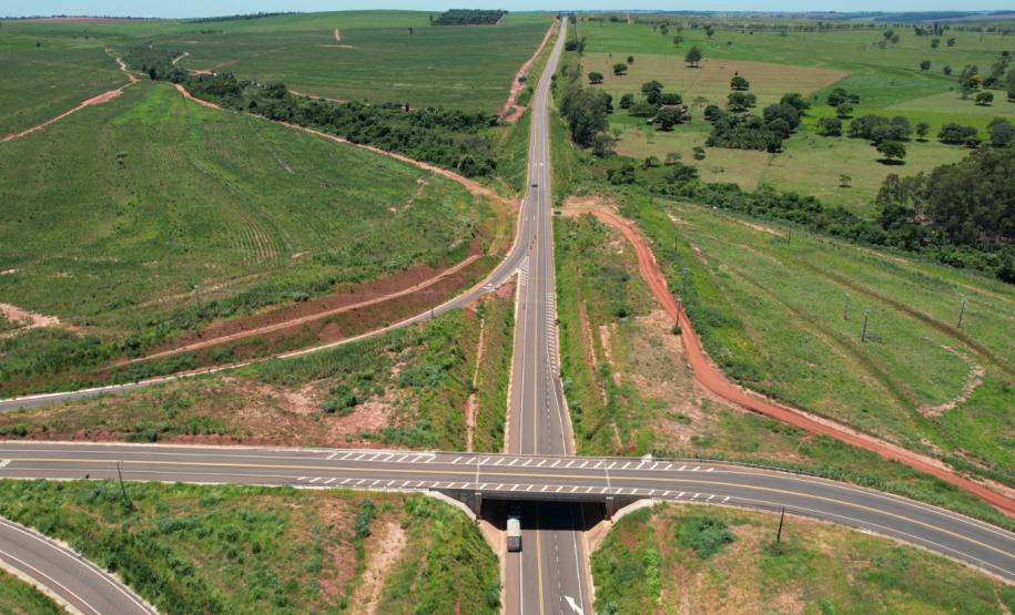 Estrada da Boiadeira atinge 99,8% de conclusão Foto: DER