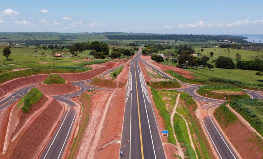 Estrada da Boiadeira atinge 99,8% de conclusão Foto: DER