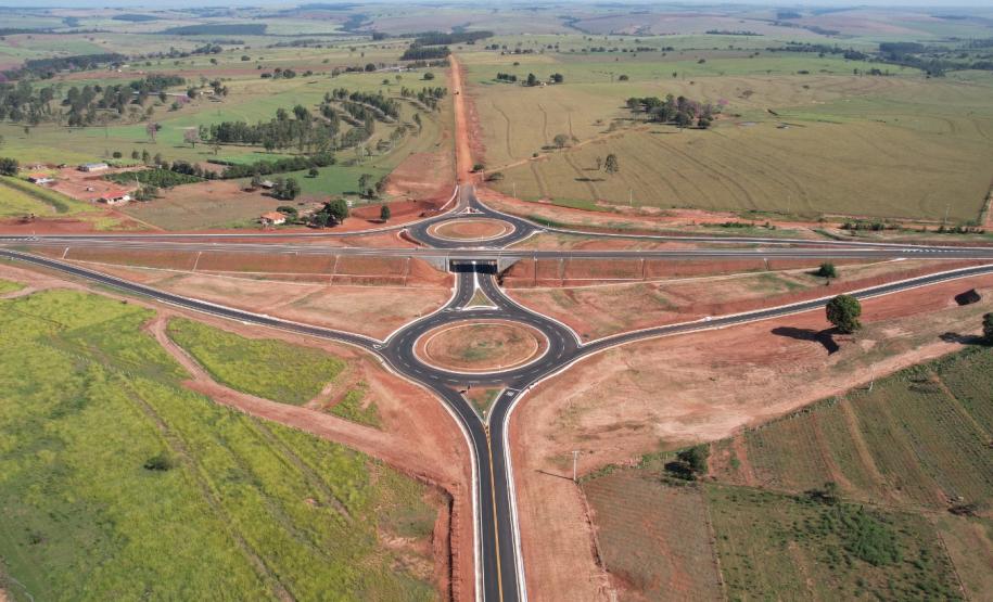 Estrada da Boiadeira atinge 99,8% de conclusão Foto: DER
