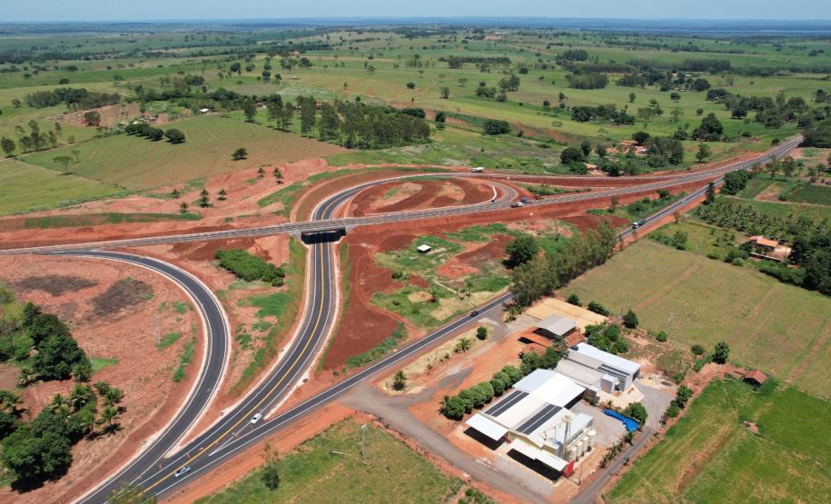 Estrada da Boiadeira atinge 99,8% de conclusão Foto: DER