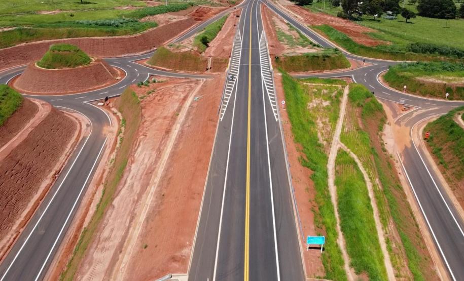 Estrada da Boiadeira atinge 99,8% de conclusão Foto: DER