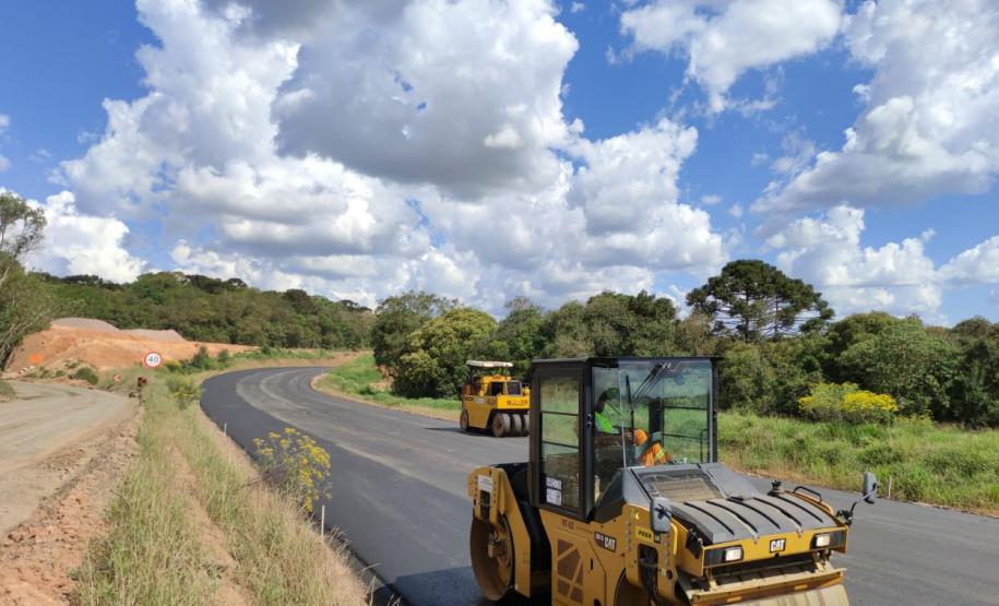 Novo contorno de Castro deve entregar ponte em breve Foto: DER