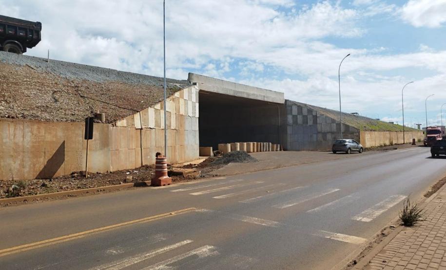 Duplicação da BR-277 em Guarapuava tem trincheiras e pontes concluídas Foto: DER