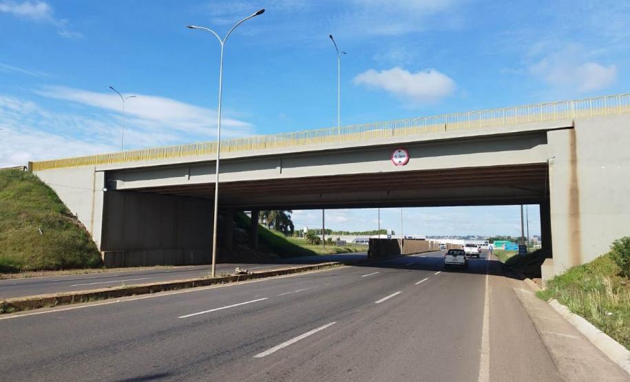 Duplicação da BR-277 em Guarapuava tem trincheiras e pontes concluídas Foto: DER