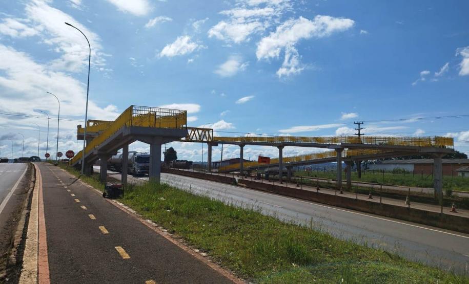 Duplicação da BR-277 em Guarapuava tem trincheiras e pontes concluídas Foto: DER