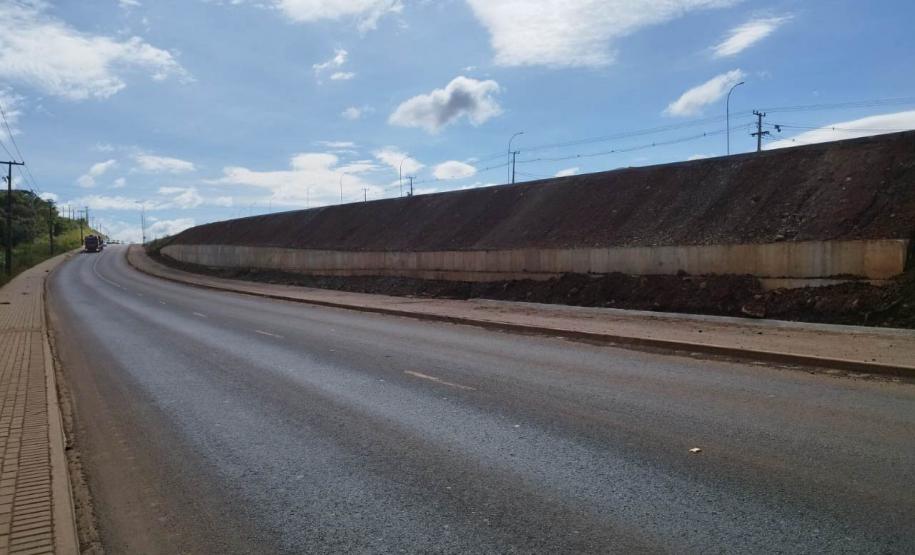 Duplicação da BR-277 em Guarapuava tem trincheiras e pontes concluídas Foto: DER