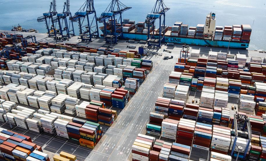 Porto de Paranaguá celebra 88 anos com foco no futuro Foto: Rodrigo Félix Leal / SEIL