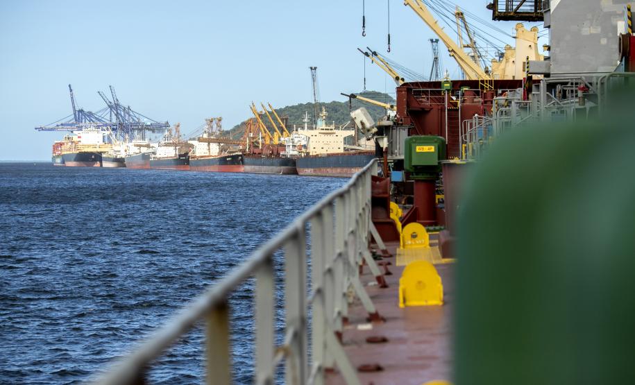 Porto de Paranaguá celebra 88 anos com foco no futuro Foto: Claudio Neves/Portos do Paraná