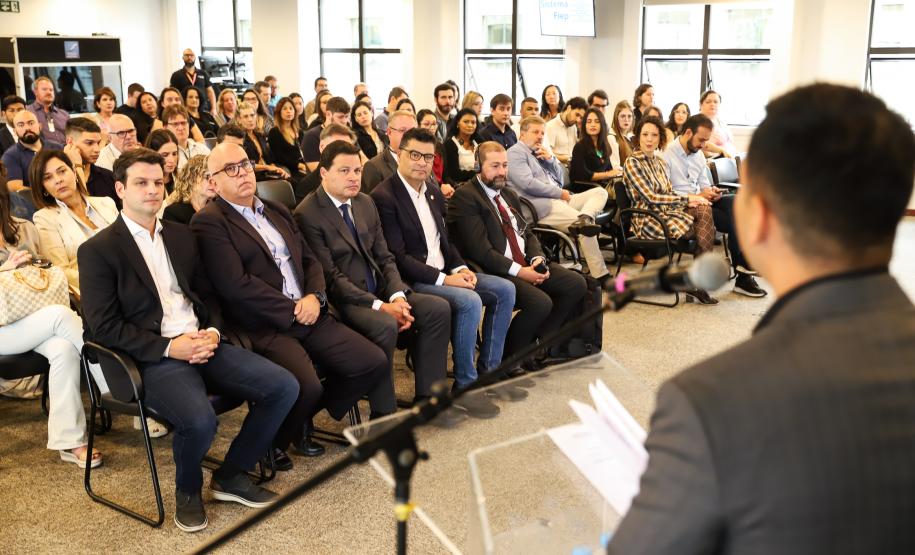 Secretaria de Infraestrutura promove evento INOVA BIM PR: Construindo o Paraná Digital. Foto: Rodrigo Félix Leal / SEIL