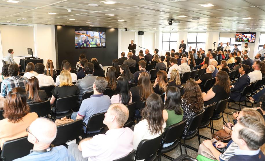 Secretaria de Infraestrutura promove evento INOVA BIM PR: Construindo o Paraná Digital. Foto: Rodrigo Félix Leal / SEIL