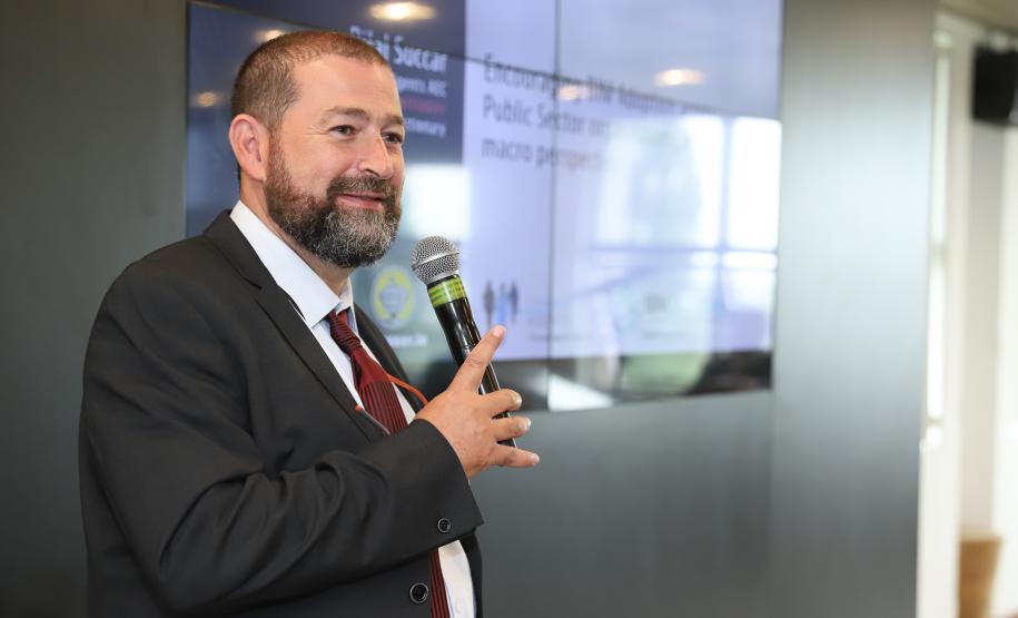 Secretaria de Infraestrutura promove evento INOVA BIM PR: Construindo o Paraná Digital. Foto: Rodrigo Félix Leal / SEIL