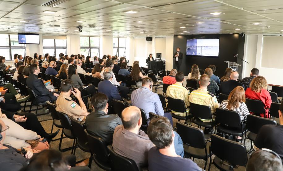 Secretaria de Infraestrutura promove evento INOVA BIM PR: Construindo o Paraná Digital. Foto: Rodrigo Félix Leal / SEIL