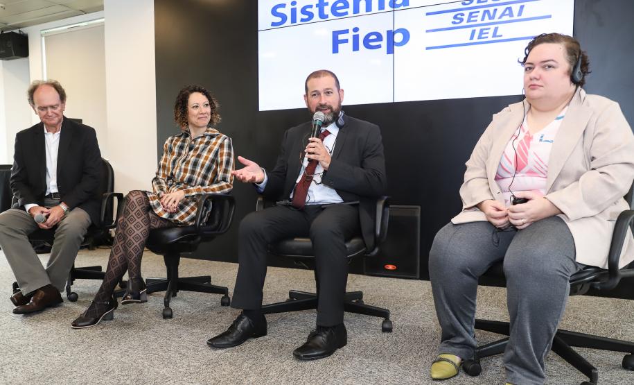 Secretaria de Infraestrutura promove evento INOVA BIM PR: Construindo o Paraná Digital. Foto: Rodrigo Félix Leal / SEIL