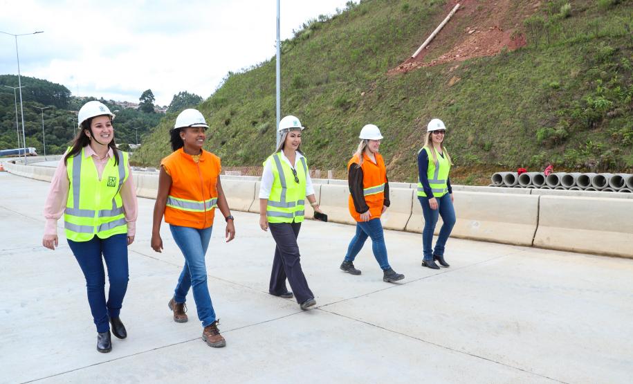 Engenheiras DER/PR Foto: Rodrigo Félix Leal/SEIL