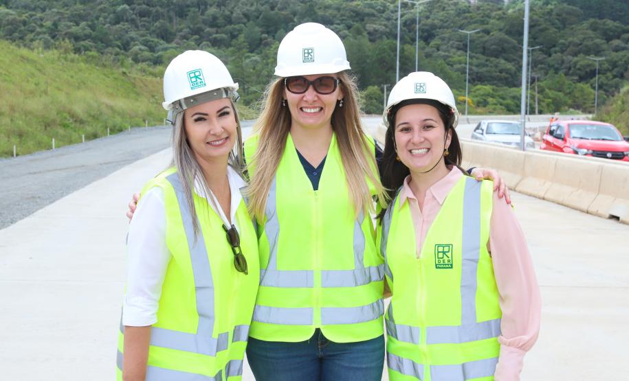 Engenheiras DER/PR Foto: Rodrigo Félix Leal/SEIL