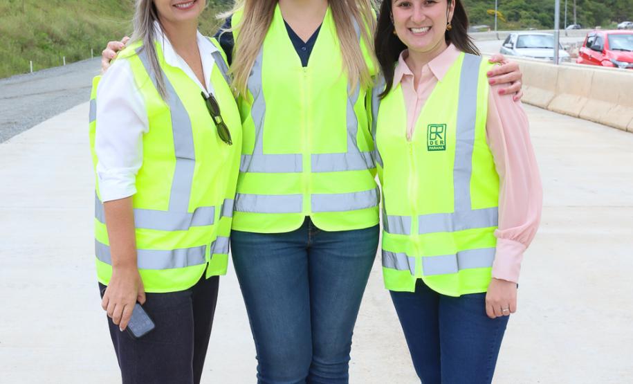 Engenheiras DER/PR Foto: Rodrigo Félix Leal/SEIL