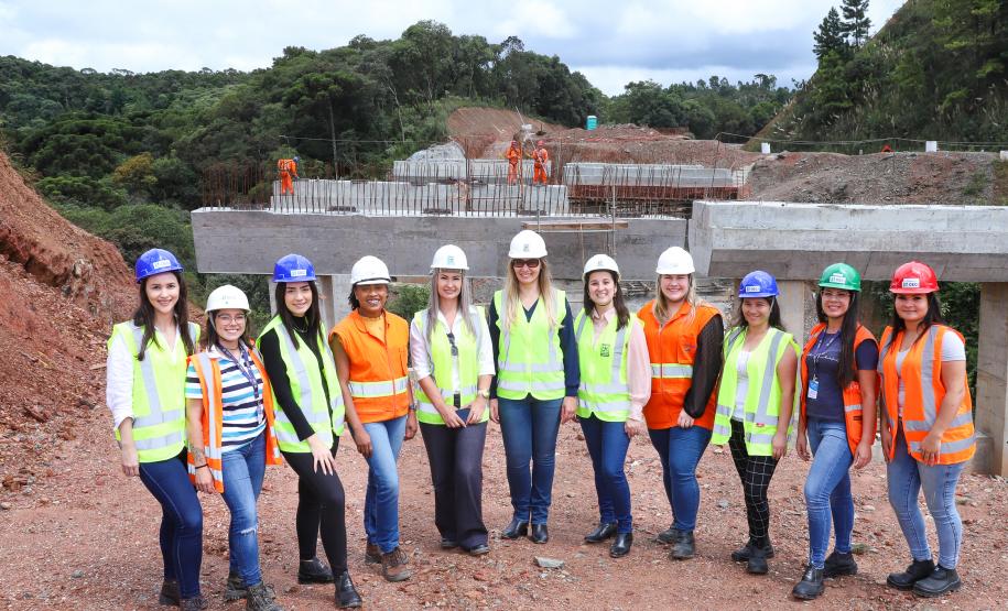 Engenheiras DER/PR Foto: Rodrigo Félix Leal/SEIL