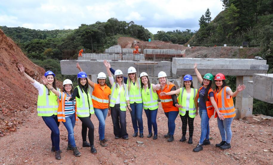 Engenheiras DER/PR Foto: Rodrigo Félix Leal/SEIL