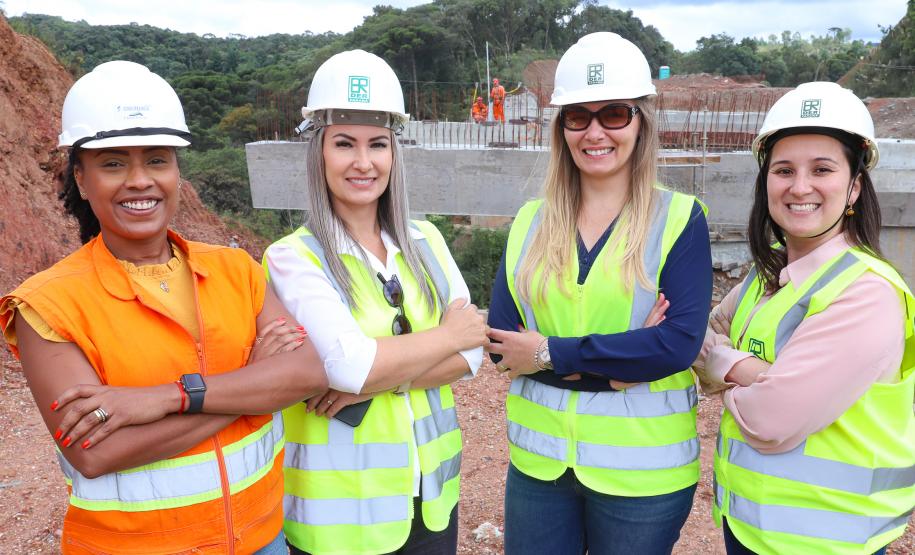 Da esquerda para direita: Thamyris, Elaine, Janice e Thais Foto: Rodrigo Felix Leal/SEIL
