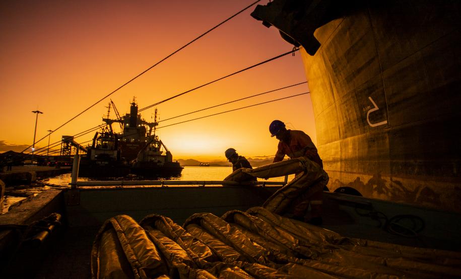 Porto de Paranaguá celebra 88 anos com foco no futuro Foto: Claudio Neves/Portos do Paraná