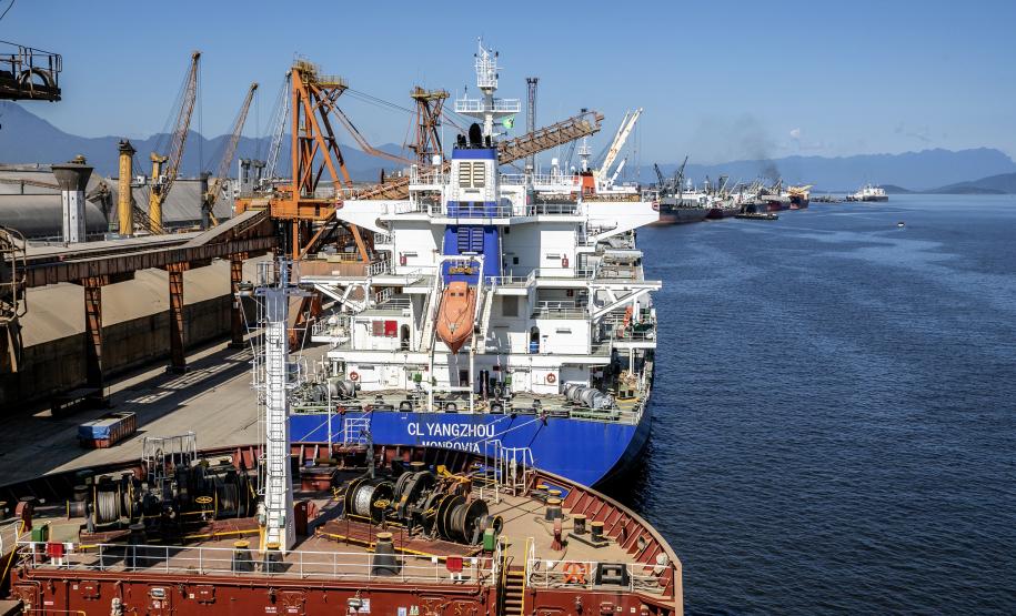 Porto de Paranaguá celebra 88 anos com foco no futuro Foto: Claudio Neves/Portos do Paraná