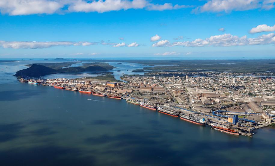 Porto de Paranaguá celebra 88 anos com foco no futuro Foto: Rodrigo Félix Leal / SEIL